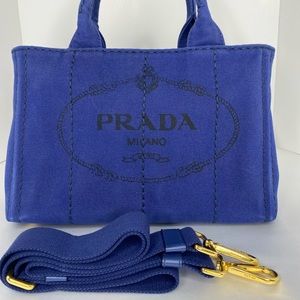 Prada canapa tote